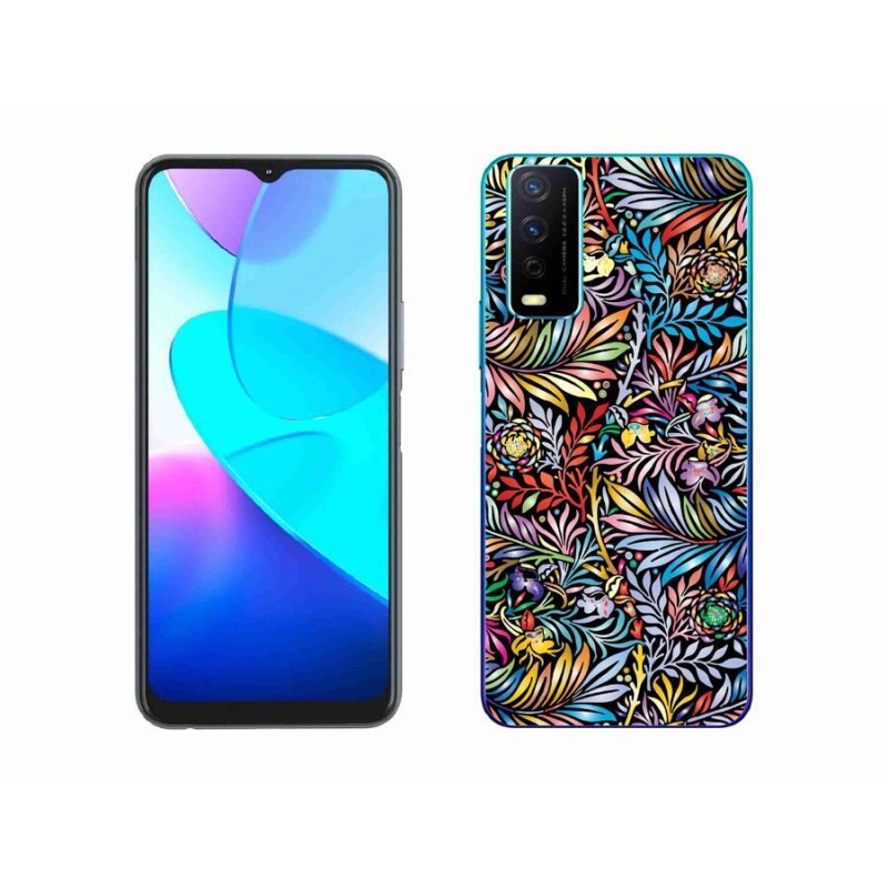 Zselés borító mmCase a Vivo Y11s/Y20s készülékhez - Virágok 5