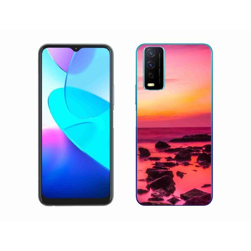 Gél borító mmCase a Vivo Y11s/Y20s készülékhez - tenger és ragyogás