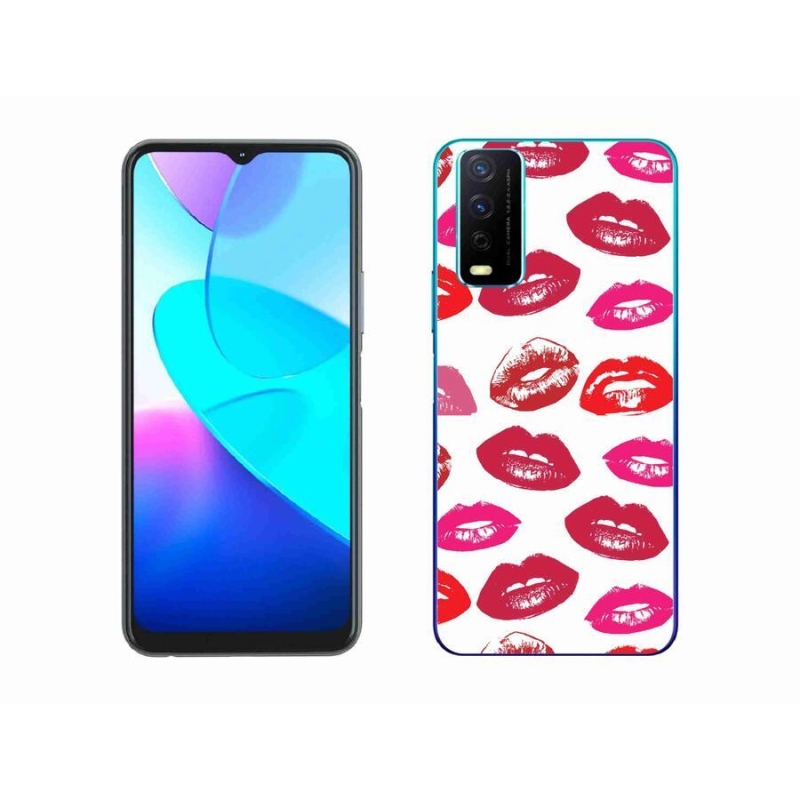 Gél védőburkolat mmCase a Vivo Y11s/Y20s készülékhez - ajkak