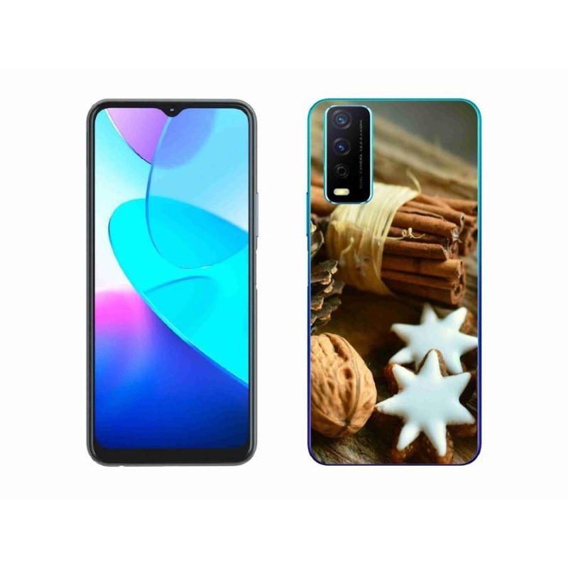 Gél borítás mmCase a Vivo Y11s/Y20s készülékhez - fahéj és mézeskalács