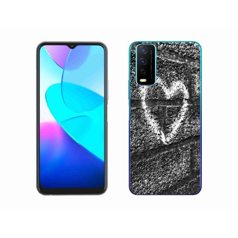 Gél borítás mmCase a Vivo Y11s/Y20s készülékhez - szív a falon