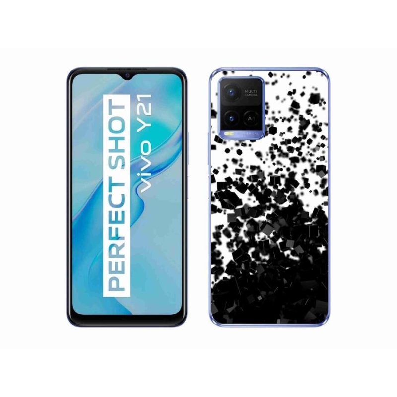 Gél védőhuzat mmCase a Vivo Y21/Y21s/Y33s készülékhez - absztrakt minta 1
