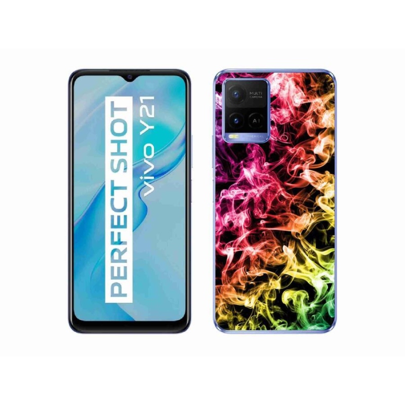 Zselés borítás mmCase a Vivo Y21/Y21s/Y33s készülékhez - absztrakt minta 6