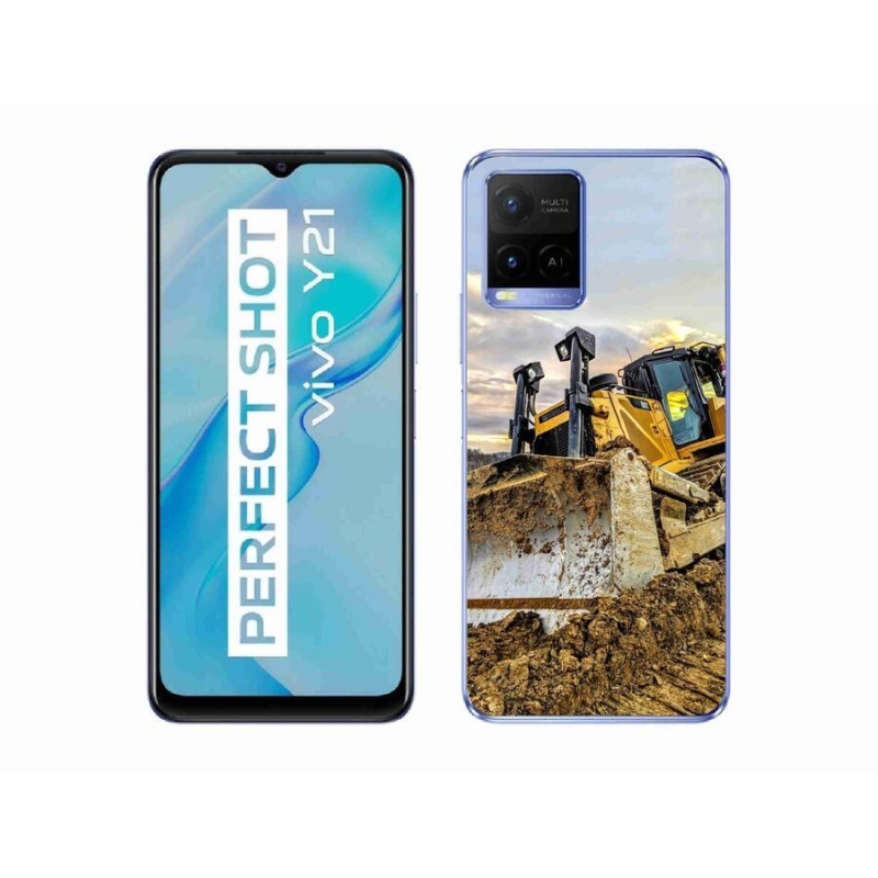 Zselés borítás mmCase a Vivo Y21/Y21s/Y33s készülékhez - digger