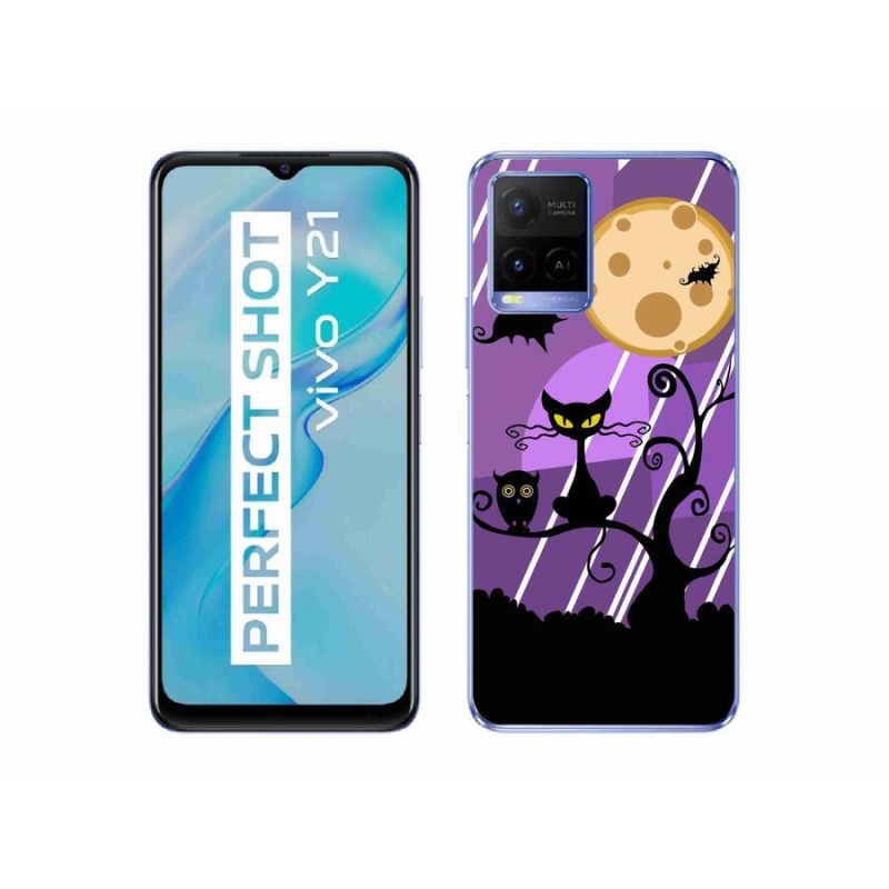 Gél borító mmCase a Vivo Y21/Y21s/Y33s készülékhez - halloween