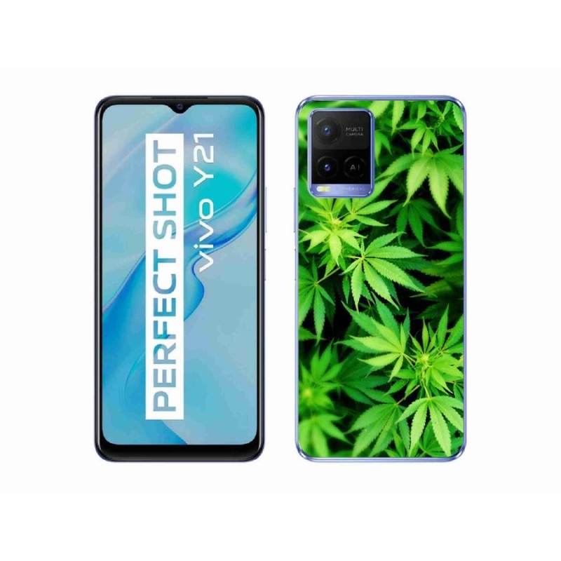 Gél borító mmCase a Vivo Y21/Y21s/Y33s készülékhez - kender 3