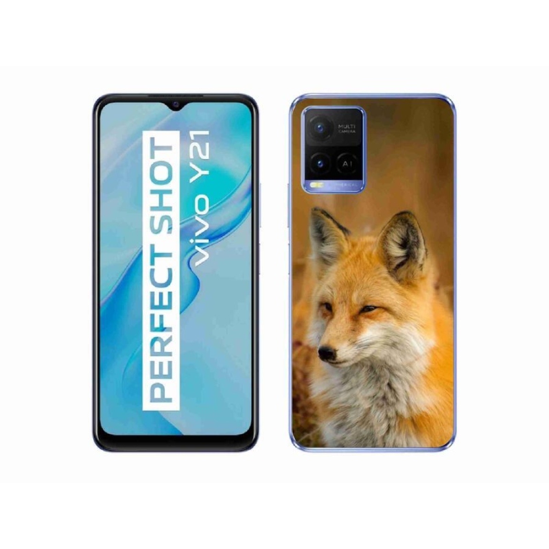 Zselés borítás mmCase a Vivo Y21/Y21s/Y33s készülékhez - fox