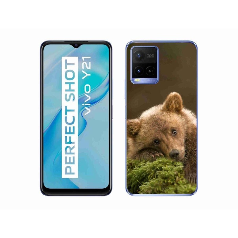 Zselés borítás mmCase a Vivo Y21/Y21s/Y33s modellhez - medve