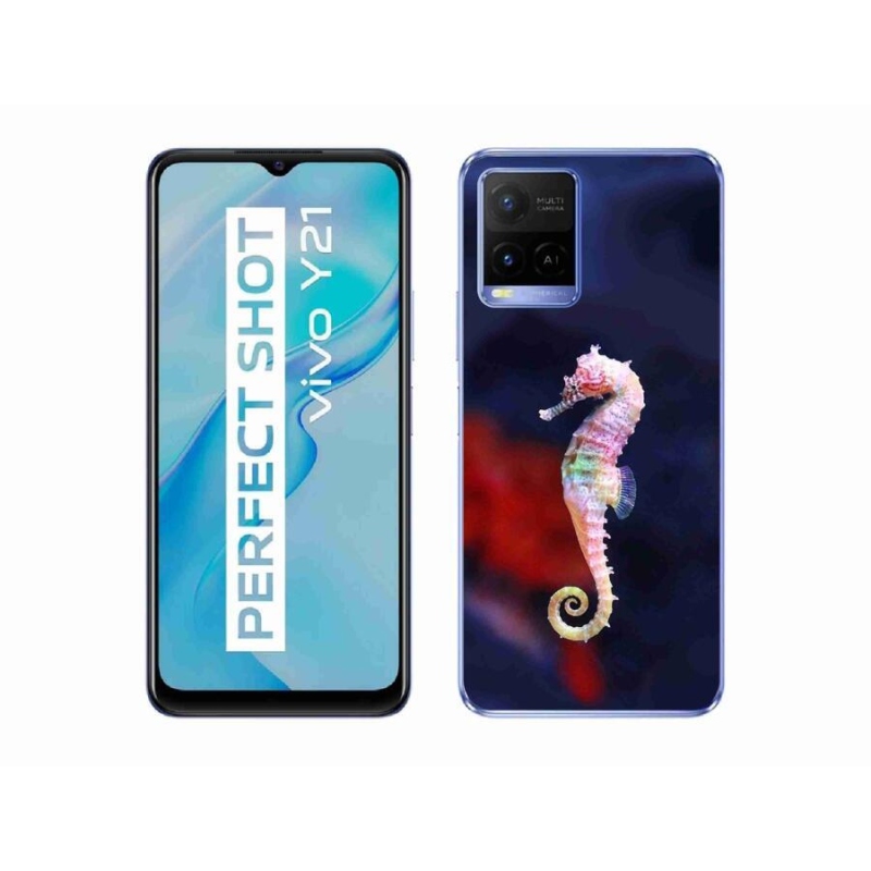 Gél borító mmCase a Vivo Y21/Y21s/Y33s készülékhez - csikóhal