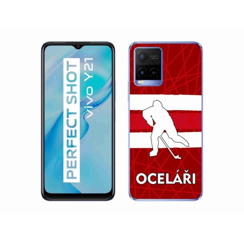 Zselés borító mmCase a Vivo Y21/Y21s/Y33s készülékhez - Acélszín