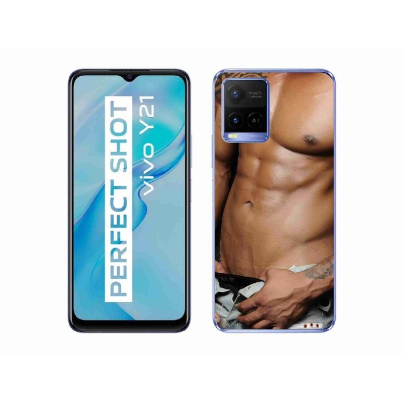 Gél borító mmCase a Vivo Y21/Y21s/Y33s készülékhez - szexi férfi