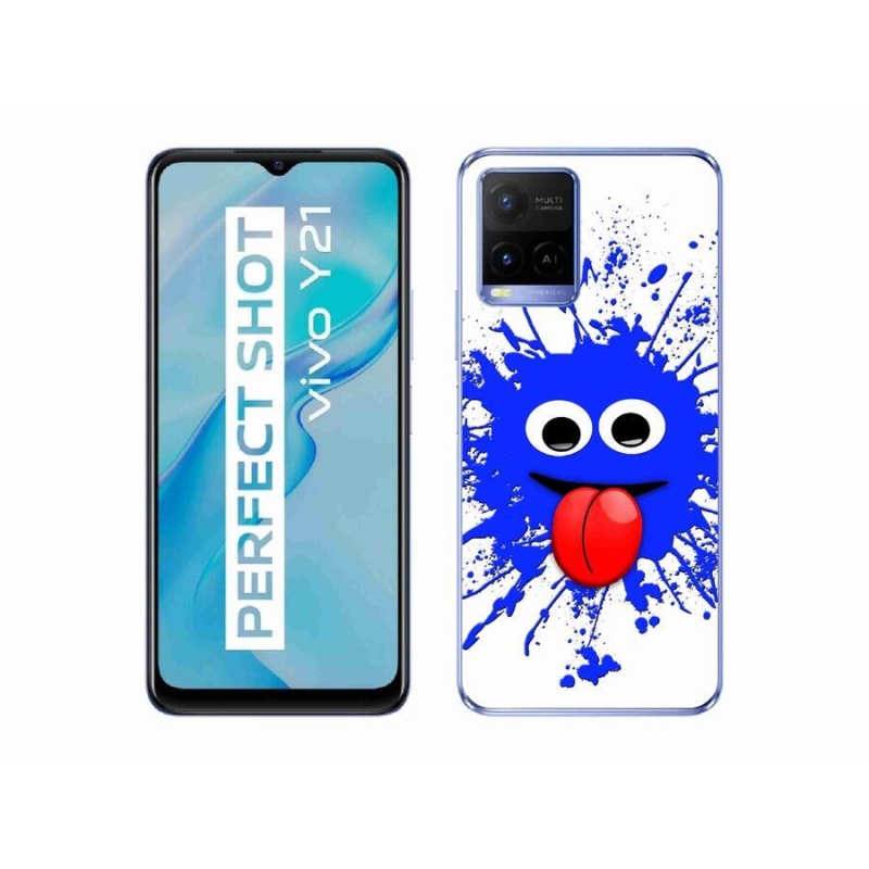 Zselés borítás mmCase a Vivo Y21/Y21s/Y33s készülékhez - szellem