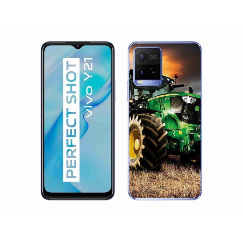 Gél védőburkolat mmCase a Vivo Y21/Y21s/Y33s modellekhez - traktor