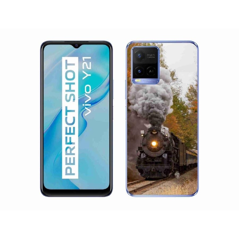 Zselés borítás mmCase a Vivo Y21/Y21s/Y33s modellekhez - Train 1