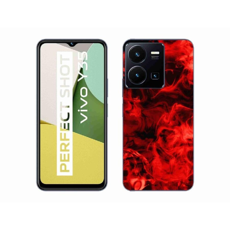 Gél borítás mmCase a Vivo Y35 készülékhez - absztrakt minta 11