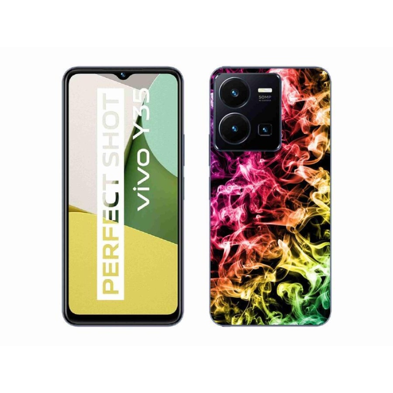 Gél borítás mmCase a Vivo Y35 készülékhez - absztrakt minta 6