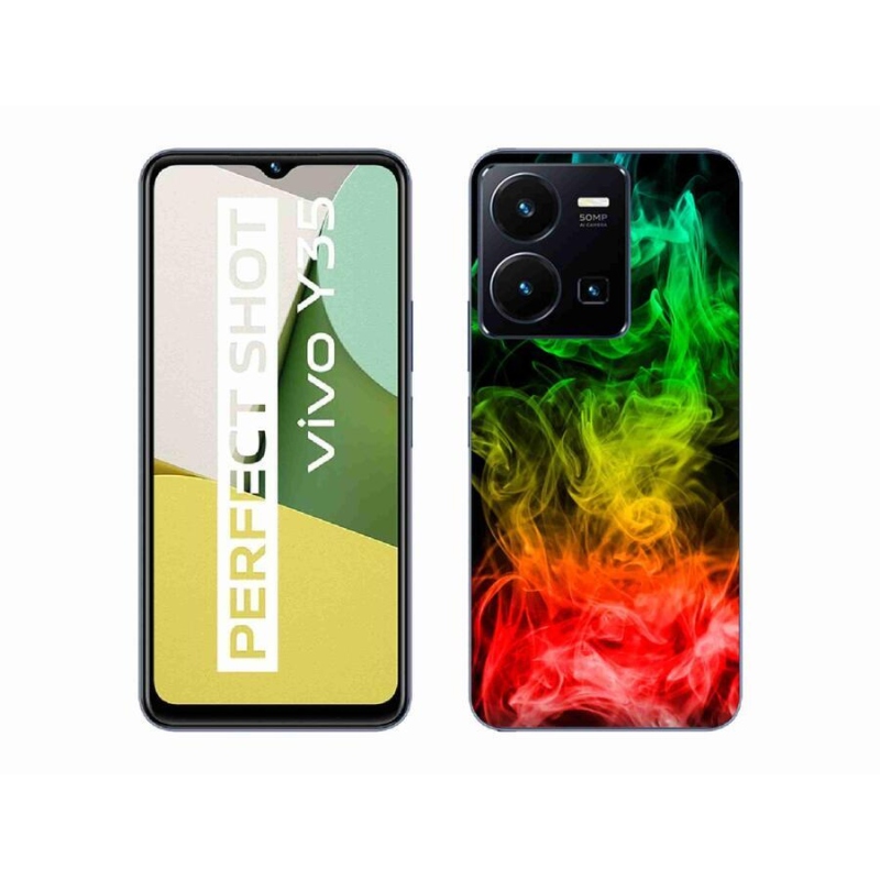 Gél borítás mmCase a Vivo Y35 készülékhez - absztrakt minta 7