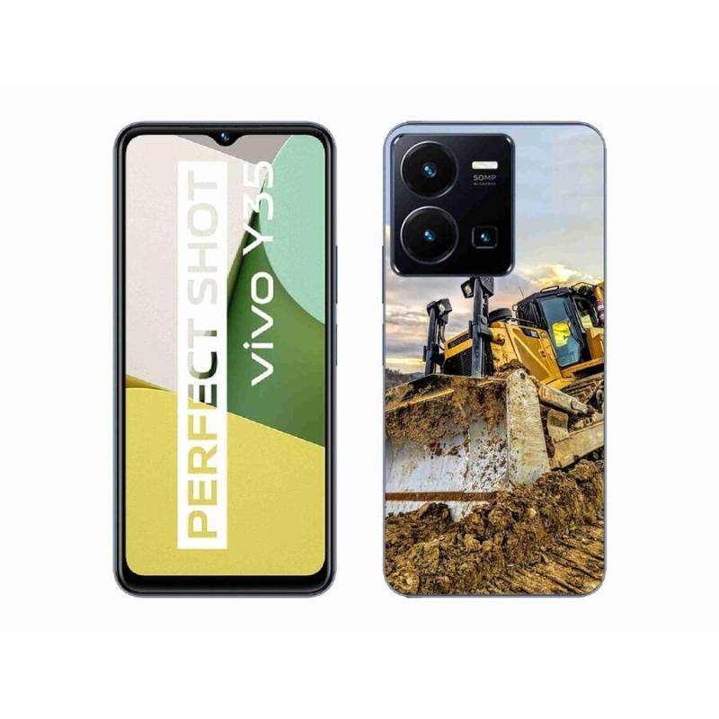 Gél védőburkolat mmCase a Vivo Y35 készülékhez - digger