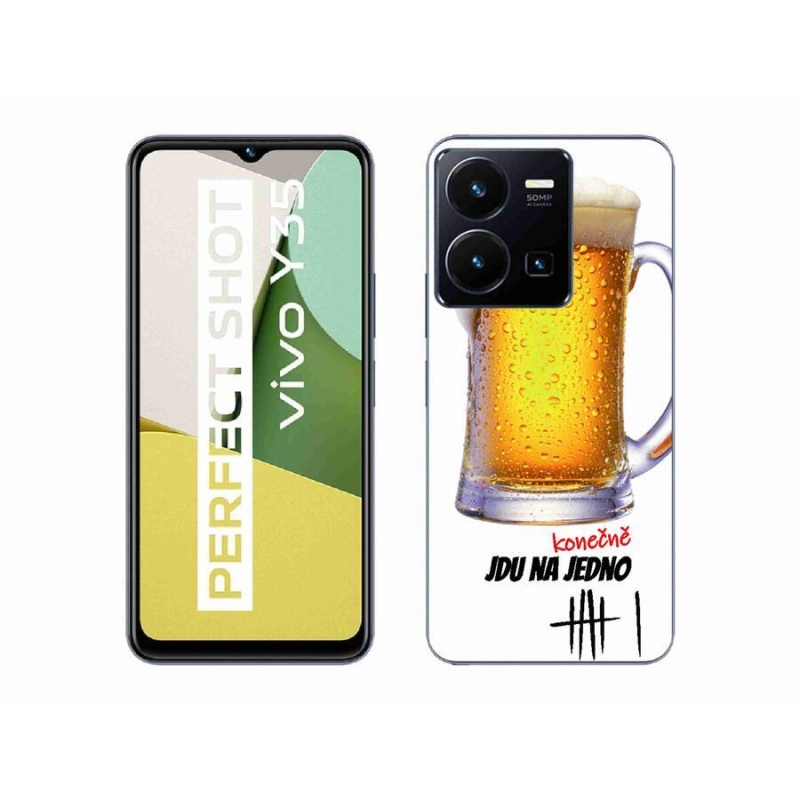 Gélburkolat mmCase a Vivo Y35 számára - megyek az egyikhez