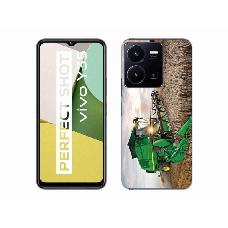 Zselés borítás mmCase a Vivo Y35 készülékhez - kombinálni