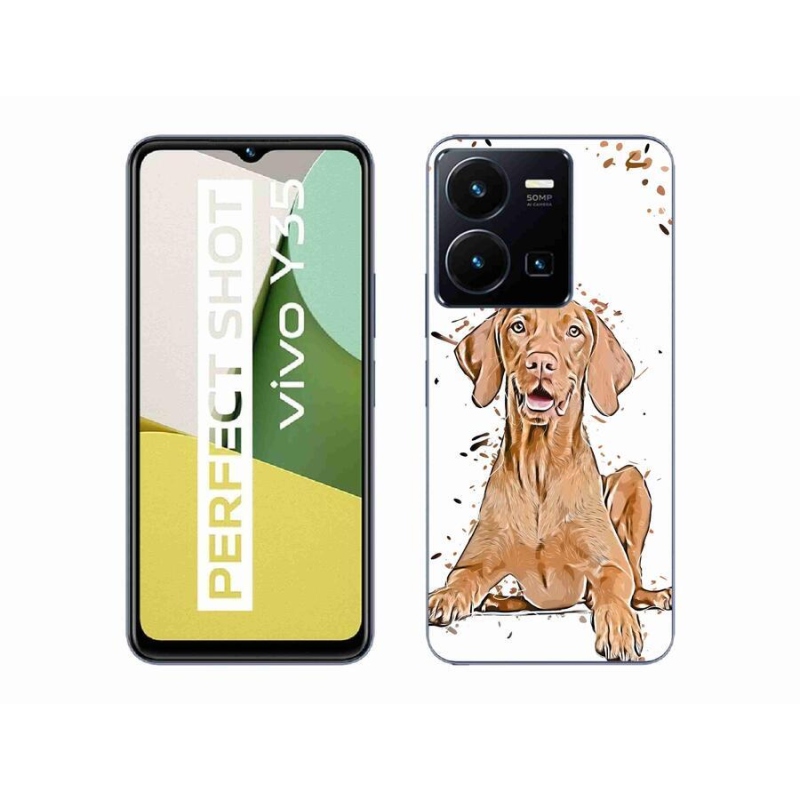 Gél borító mmCase a Vivo Y35 mobiltelefonhoz - maďar