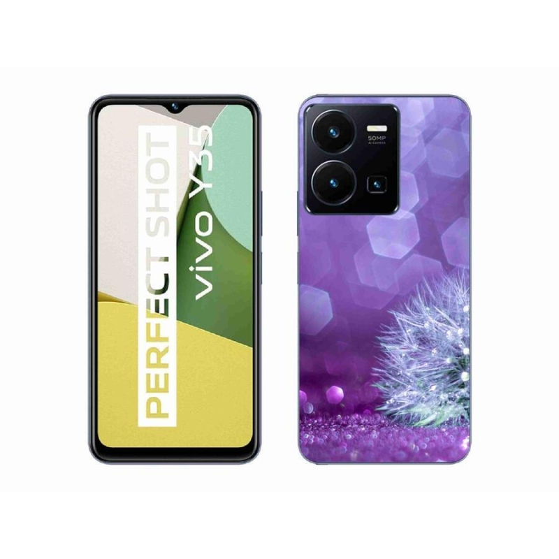 Gél borítás mmCase a Vivo Y35 készülékhez - pitypang 2