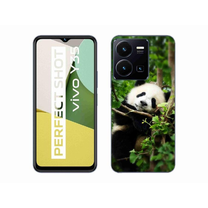 Gél borítás mmCase a Vivo Y35 készülékhez - panda