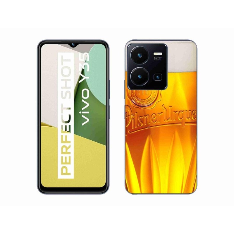 Gél borítás mmCase a Vivo Y35 készülékhez - sör