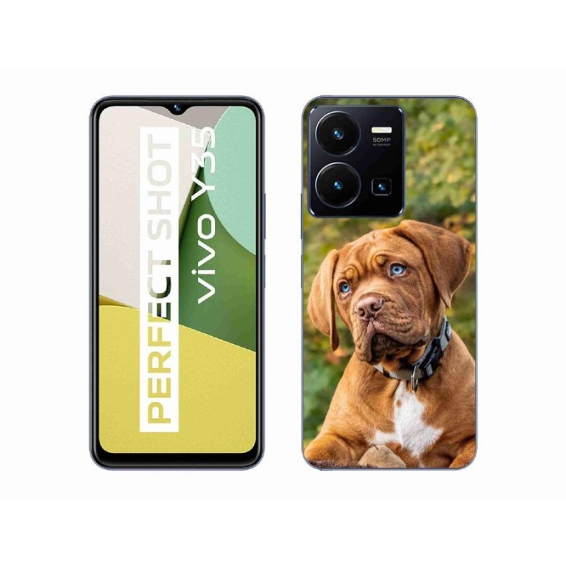 Zselés borítás mmCase a Vivo Y35 készülékhez - kölyökkóró