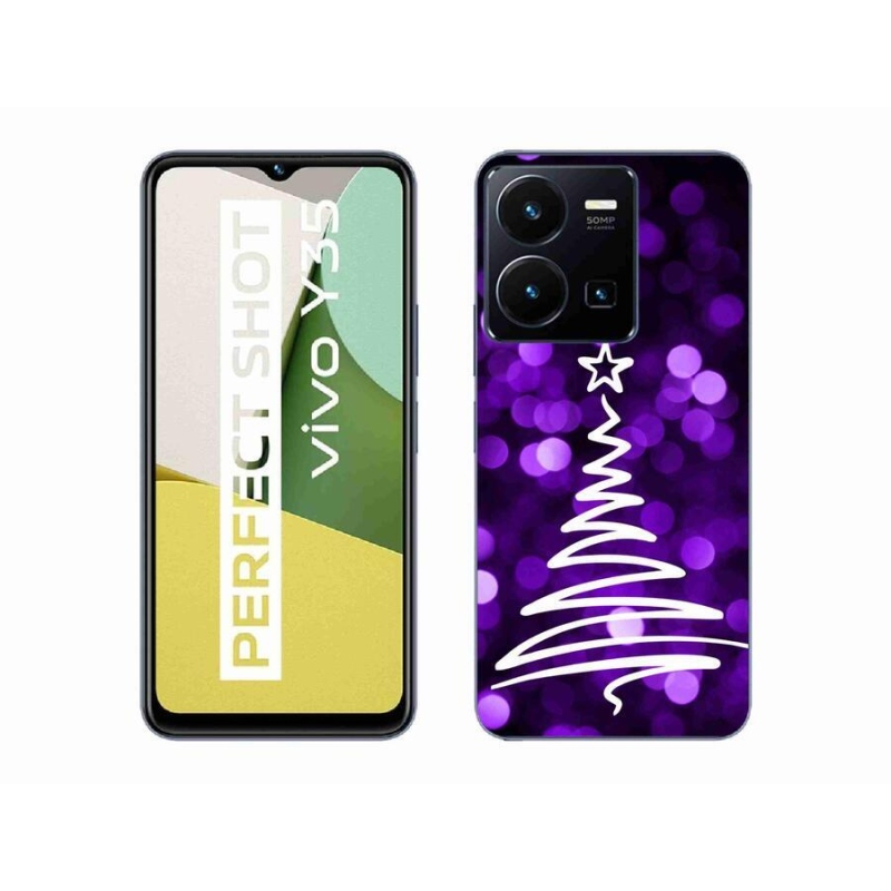 Zselés borítás mmCase a Vivo Y35-hez - fa