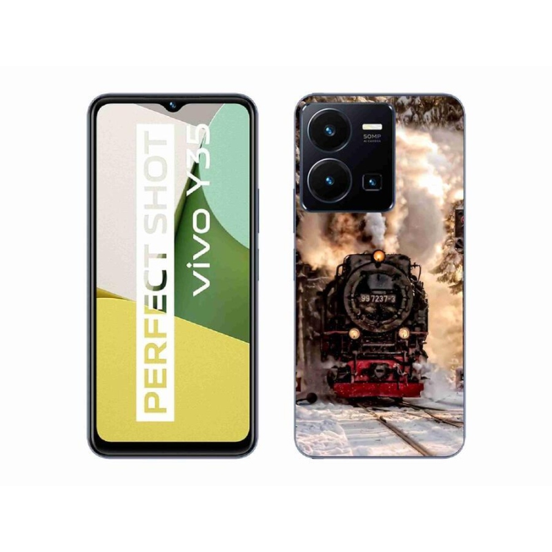 Gél borítás mmCase a Vivo Y35-hez - vonat