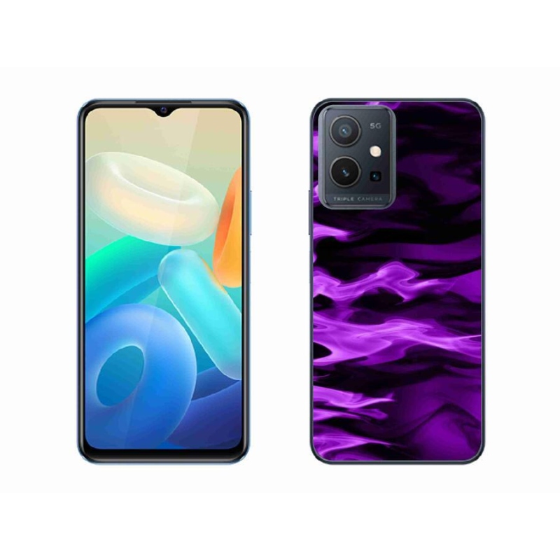 Gél borítás mmCase a Vivo Y55 5G készülékhez - absztrakt minta 9