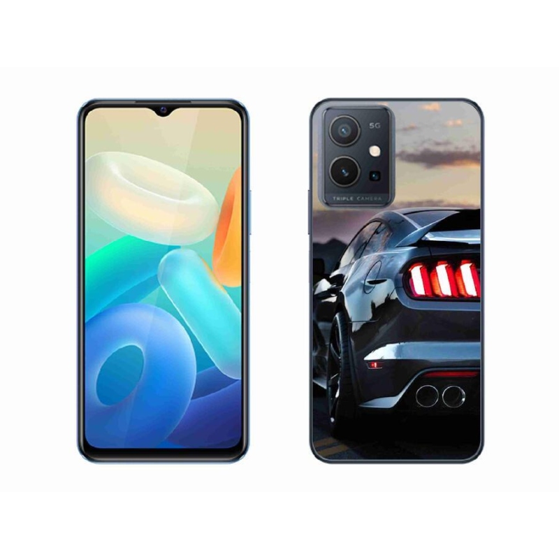 Gél borító mmCase a Vivo Y55 5G készülékhez - auto 7