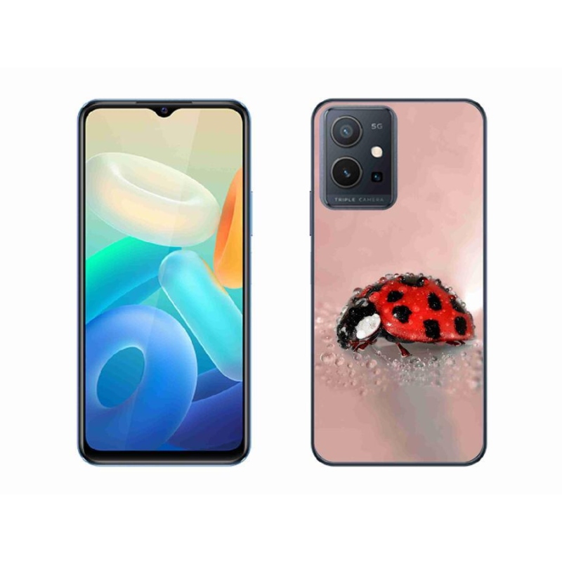 Gél védőburkolat mmCase a Vivo Y55 5G készülékhez - katicabogár