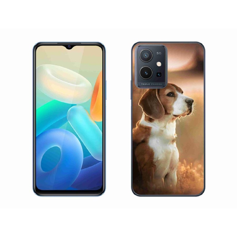 Gél védőburkolat mmCase a Vivo Y55 5G készülékhez - bézs színű