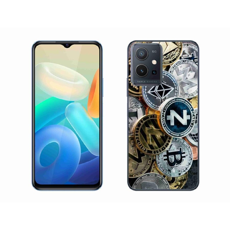 Gélburkolat mmCase a Vivo Y55 5G számára - kriptovaluták