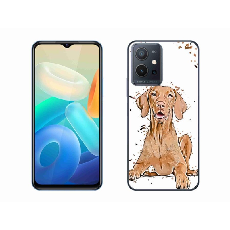 Zselés borítás mmCase a Vivo Y55 5G készülékhez - maďar