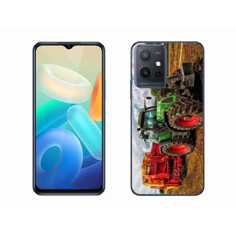 Gél borítás mmCase a Vivo Y55 5G készülékhez - traktor 4