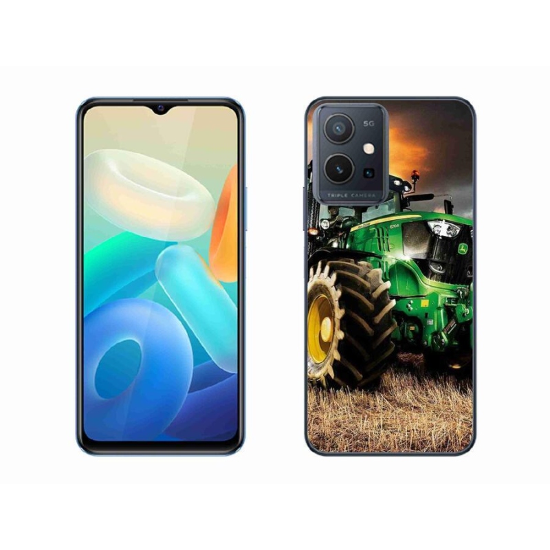 Gél borítás mmCase a Vivo Y55 5G készülékhez - traktor