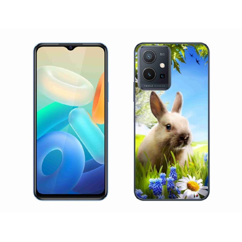 Gél védőburkolat mmCase a Vivo Y55 5G készülékhez - nyuszi