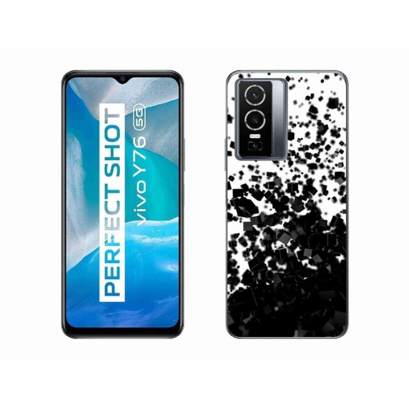 Gél borítás mmCase a Vivo Y76 5G készülékhez - absztrakt minta 1