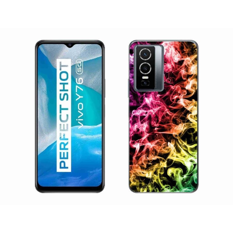 Gél borító mmCase a Vivo Y76 5G készülékhez - absztrakt minta 6