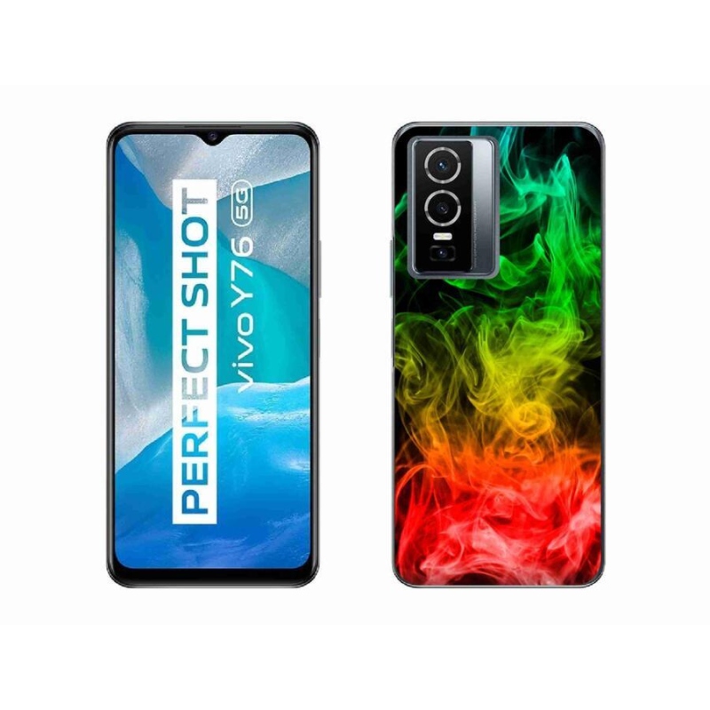 Gél borító mmCase a Vivo Y76 5G készülékhez - absztrakt minta 7