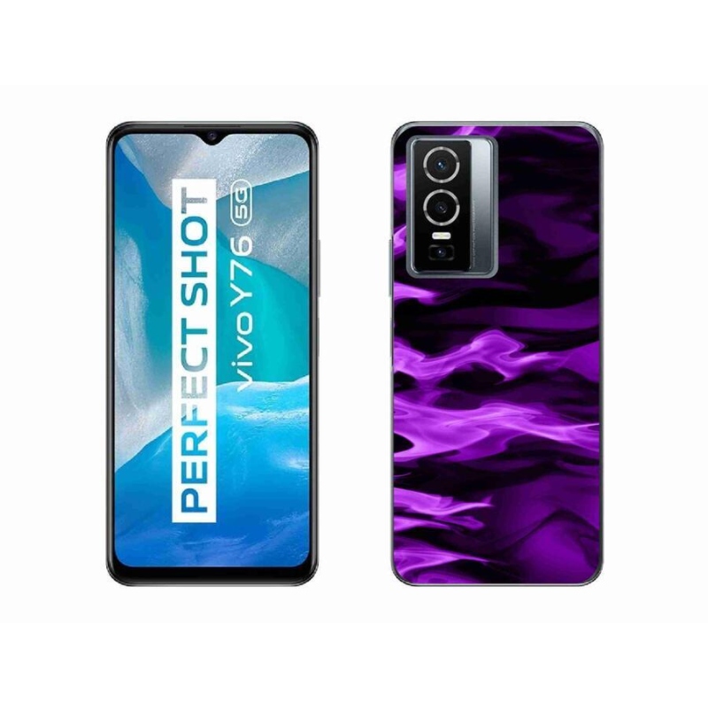 Gél borító mmCase a Vivo Y76 5G készülékhez - absztrakt minta 9