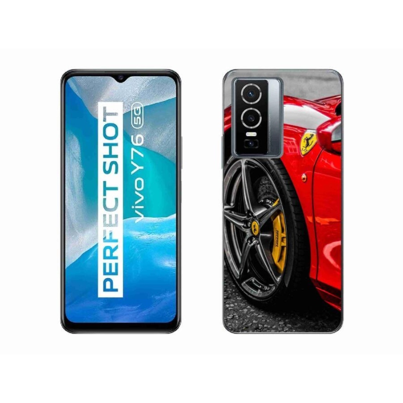Zselés borítás mmCase a Vivo Y76 5G készülékhez - autó 1