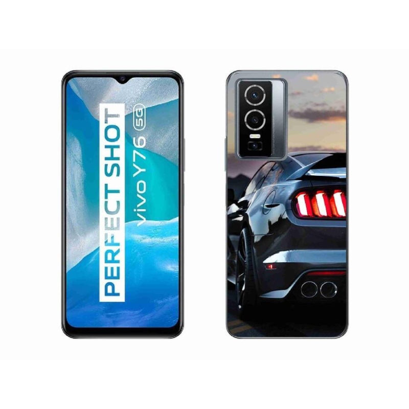 Gél borító mmCase a Vivo Y76 5G - auto 7 számára