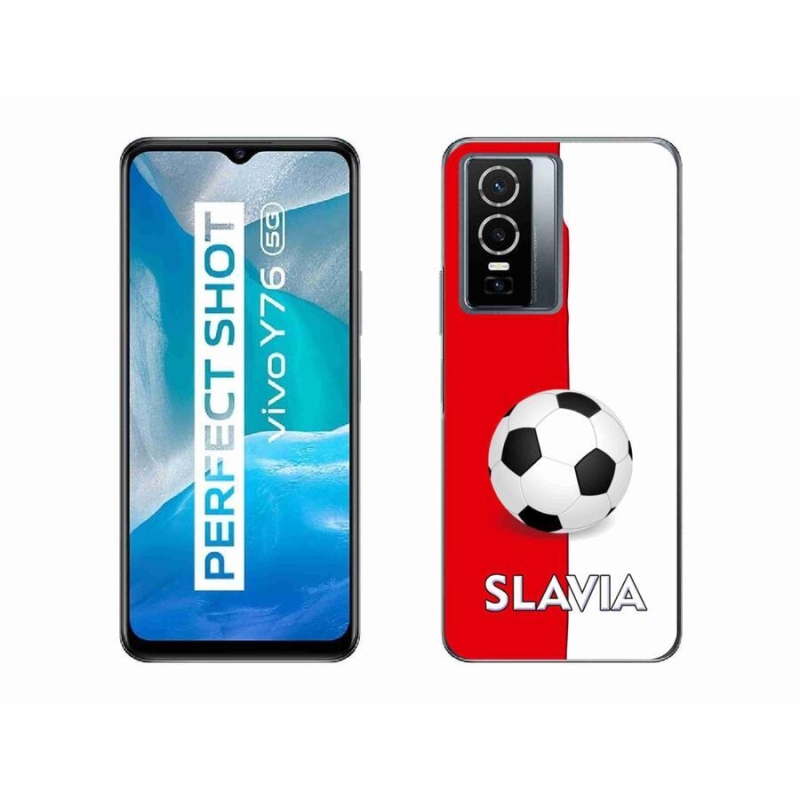 Gél borítás mmCase a Vivo Y76 5G készülékhez - foci 2