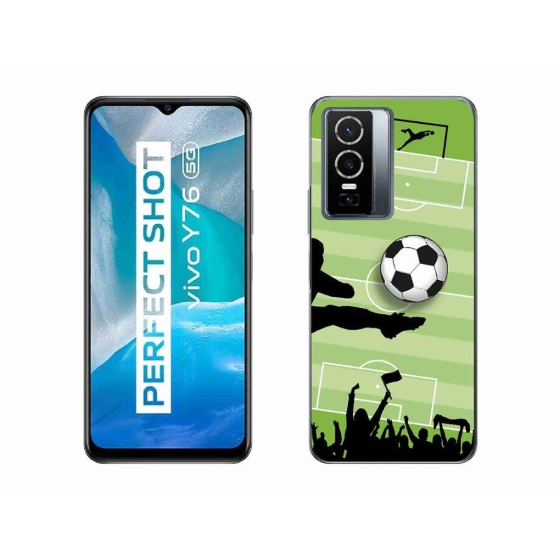 Gél borítás mmCase a Vivo Y76 5G készülékhez - foci 3