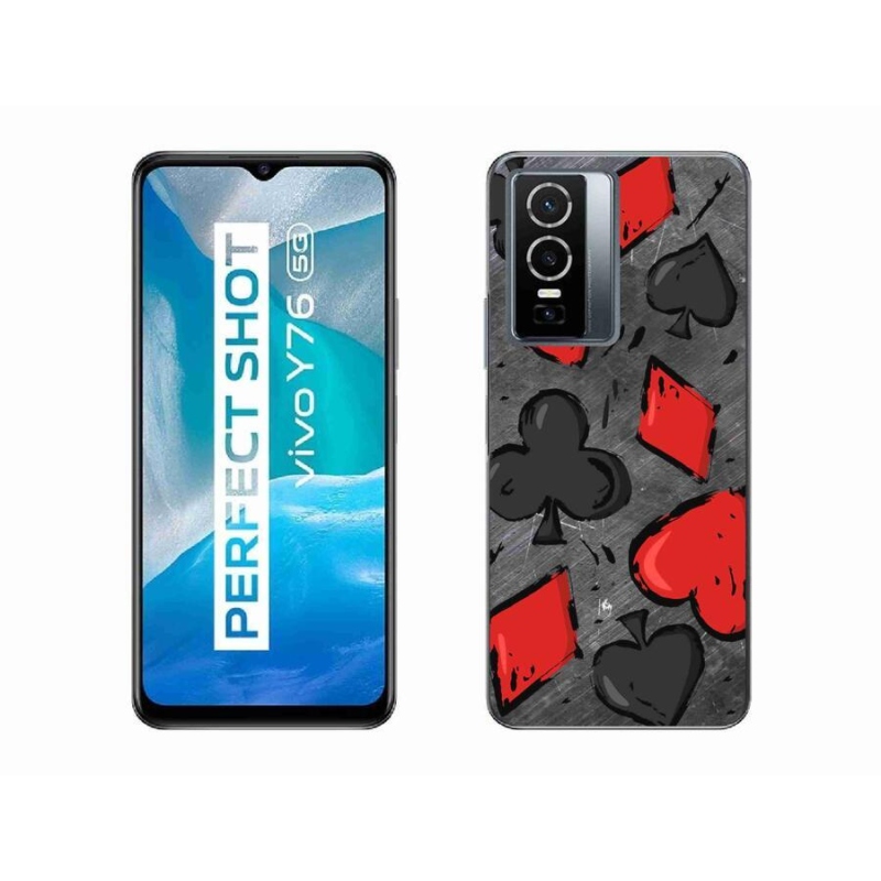 Zselés borító mmCase a Vivo Y76 5G készülékhez - kártya 1