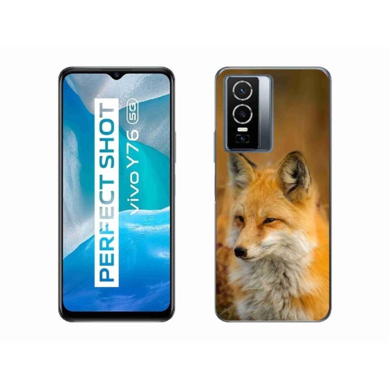 Zselés borítás mmCase a Vivo Y76 5G készülékhez - róka